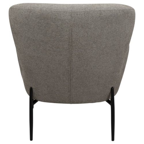 GLAM lounge armchair, low