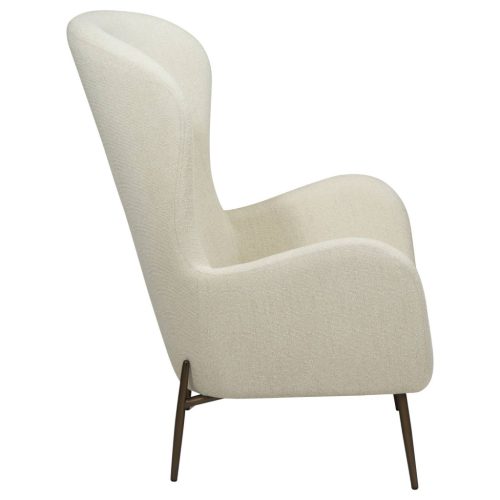 GLAM lounge armchair, high