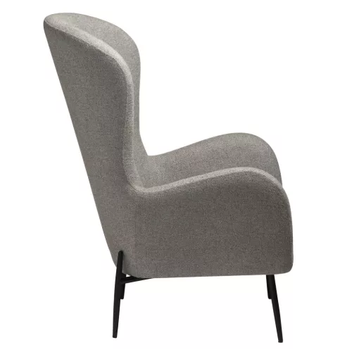 GLAM lounge armchair, high