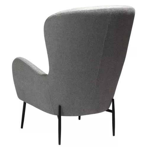 GLAM lounge armchair, high