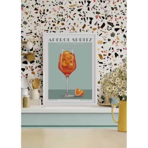 Sunset with aperol spritz picture