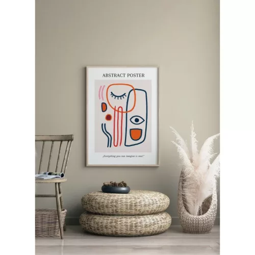 Abstract colorful faces No.1 picture