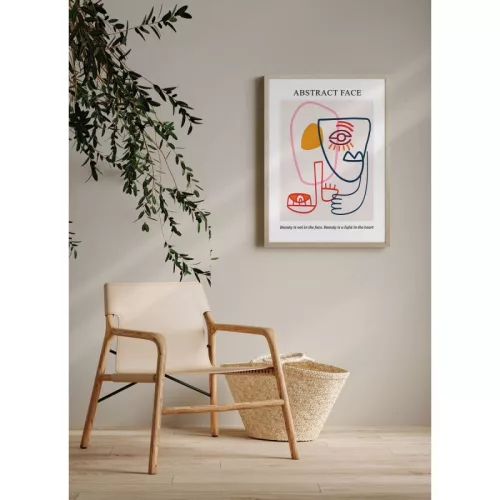 Abstract colorful faces No.2 picture