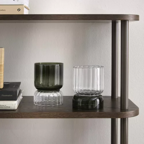 Timely candle holder
