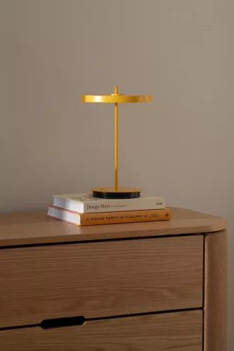 Asteria Move Monochrome tölthető LED asztali lámpa