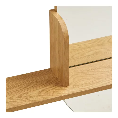 Barco mirror with shelf