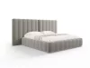 Kelp double bed with double headboard
