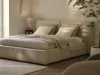 Jodie double bed with double headboard