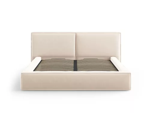 Jodie double bed with double headboard