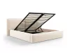 Jodie double bed with double headboard