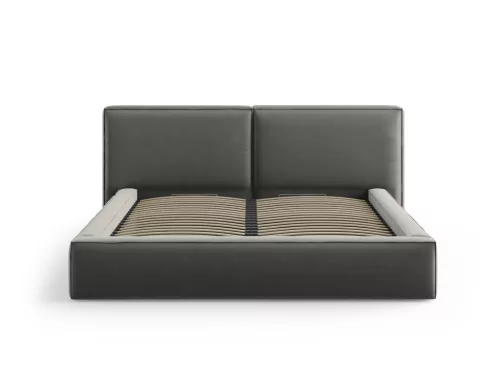 Jodie double bed with double headboard