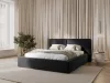 Jodie double bed with double headboard