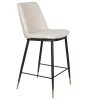 Lionel counter bárszék, bézs, fekete fém láb