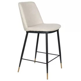 Lionel counter bárszék, bézs, fekete fém láb