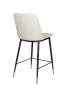 Lionel counter bárszék, bézs, fekete fém láb