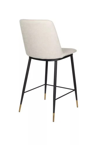 Lionel counter bárszék, bézs, fekete fém láb