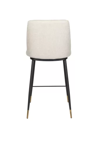 Lionel counter bárszék, bézs, fekete fém láb