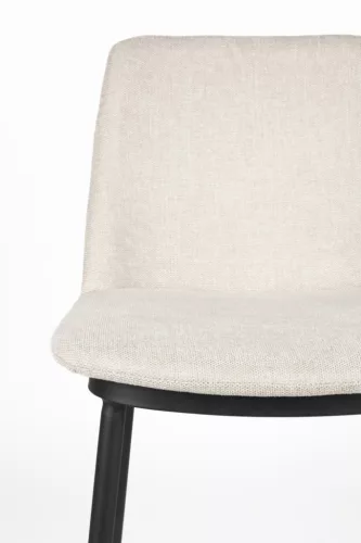 Lionel counter bárszék, bézs, fekete fém láb