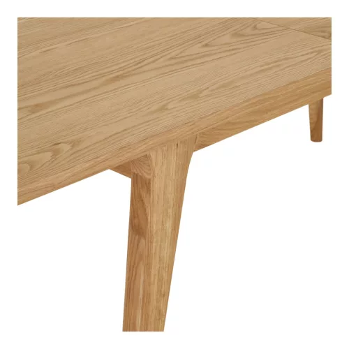 Darwin extendable dining table, with two extension leaf