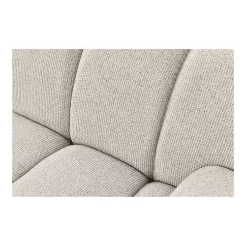 Taza 3,5 seater sofa, with pouf, right