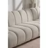 Taza 3,5 seater sofa, with pouf, right