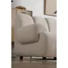 Taza 3,5 seater sofa, with pouf, right