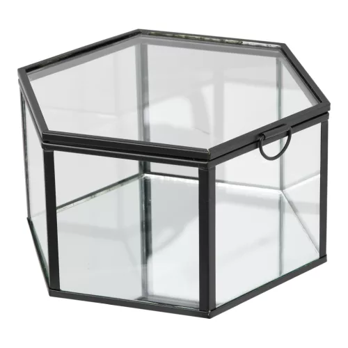 Torpe glass box, set of 2