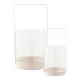 Hurricane candle holder, set of 2