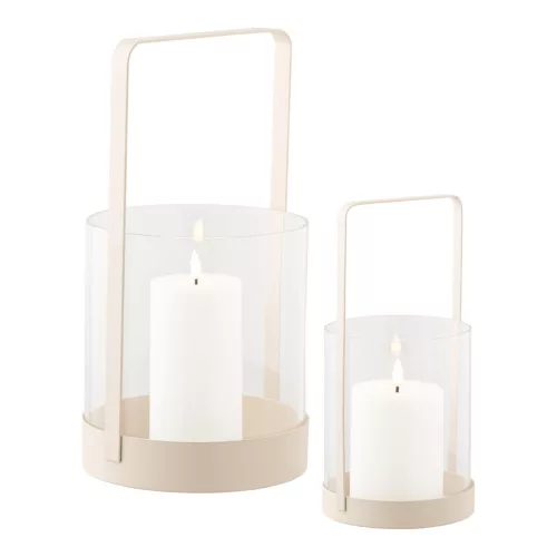 Hurricane candle holder, set of 2