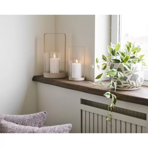 Hurricane candle holder, set of 2