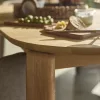Ovalis extendable dining table