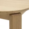 Ovalis extendable dining table