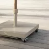 Ceramica rolling parasol base