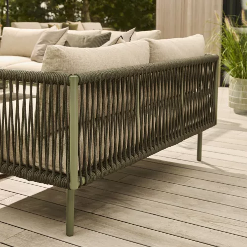 Oblic kerti 2 személyes kanapé