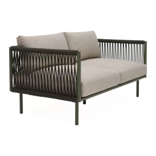 Oblic kerti 2 személyes kanapé