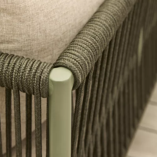 Oblic kerti 3 személyes kanapé