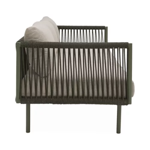 Oblic kerti 3 személyes kanapé