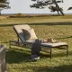 Oblic sun lounger