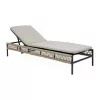 Oblic sun lounger