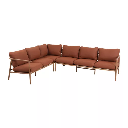 Cavero 5-seater garden corner sofa