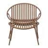 Bruce garden lounge chair with footrest