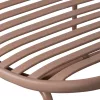 Bruce garden lounge chair with footrest
