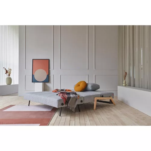 Cubed 160 wood sofa bed