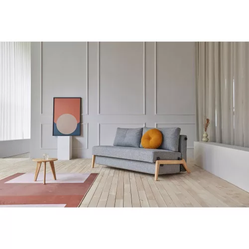 Cubed 160 wood sofa bed