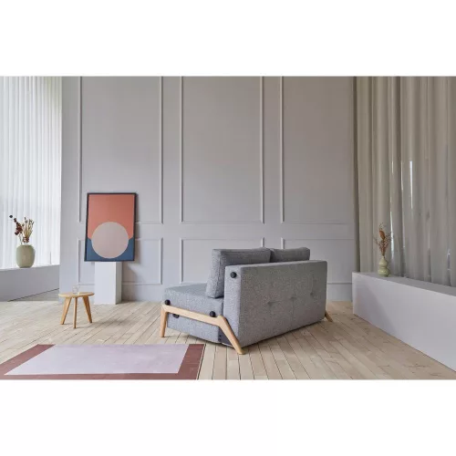 Cubed 160 wood sofa bed