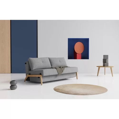 Cubed 160 wood sofa bed