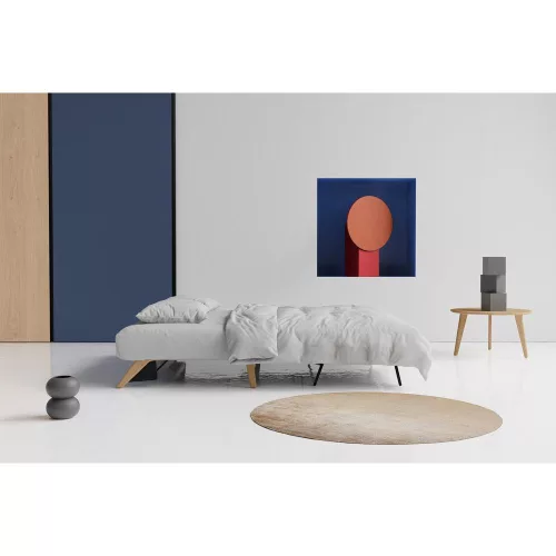 Cubed 160 wood sofa bed