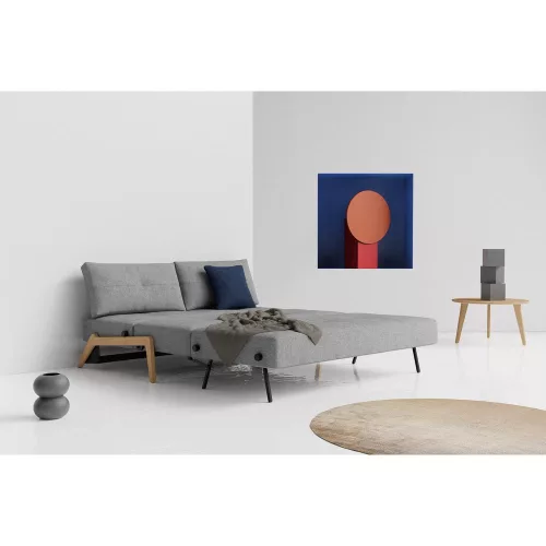 Cubed 160 wood sofa bed