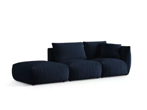 Chris 3 személyes kanapé, nyitott véggel, balos