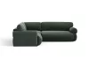 Ophelia 5 személyes sarokkanapé, szimmetrikus, szövet